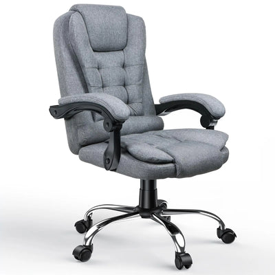 High Back Ergonomic PU Leather Recliner